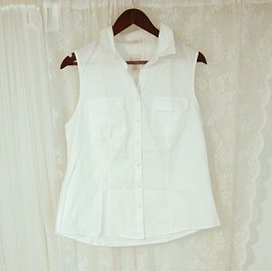 Chico's no iron button down top